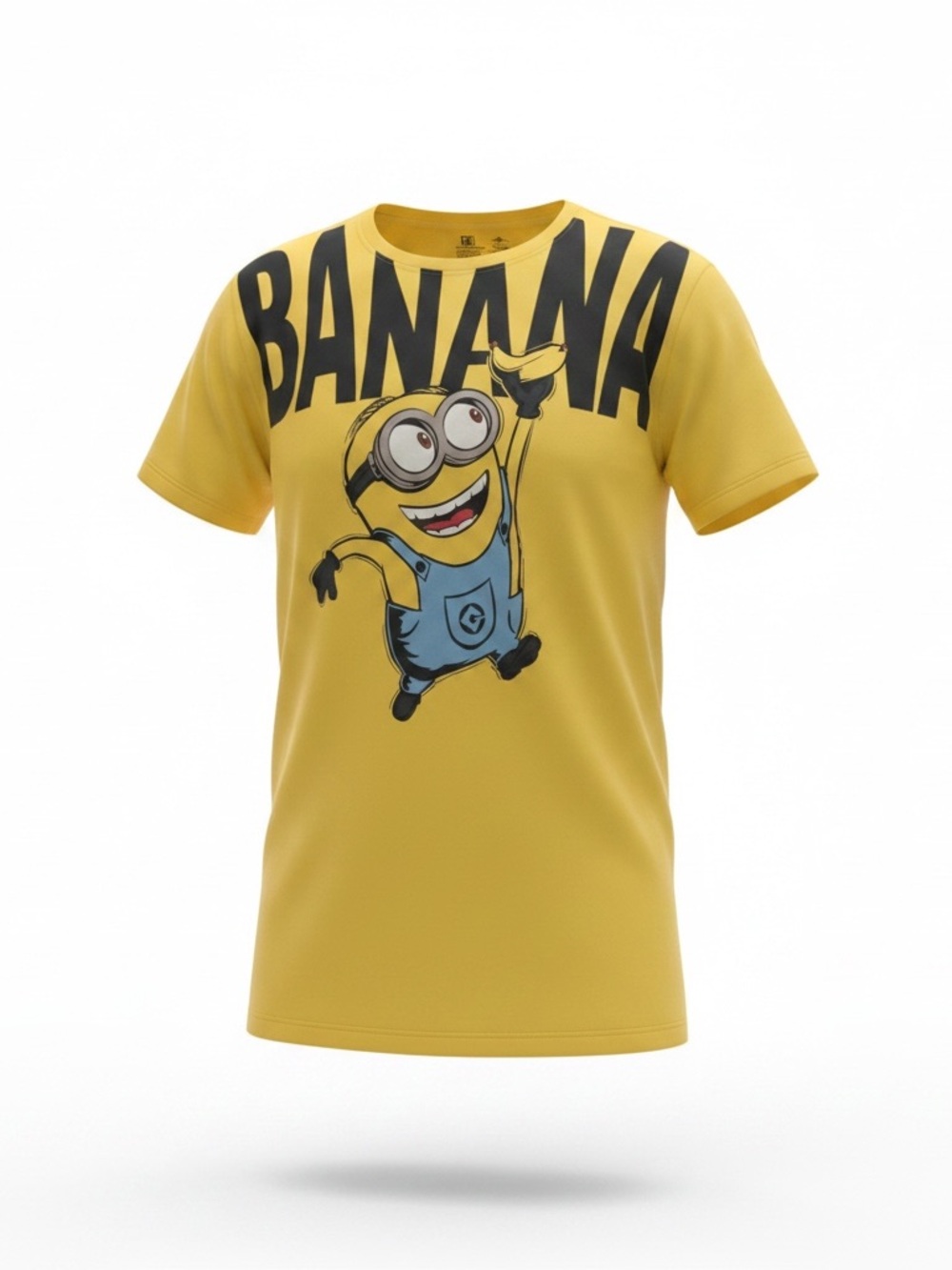 Universal Yellow Minion BANANA Graphic Short-Sleeve Tee